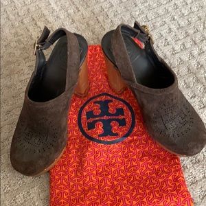 Tory Burch clog heels